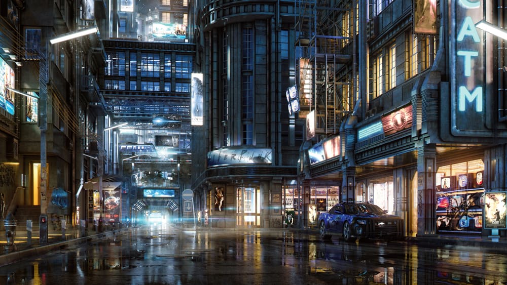 A complex Blender model requires a powerful computer