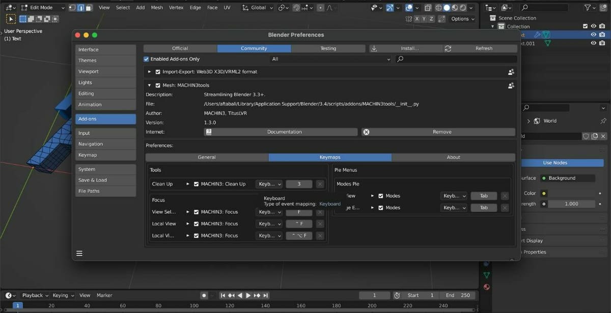 Assign your preferred hotkey through the 'Keymaps' section. 