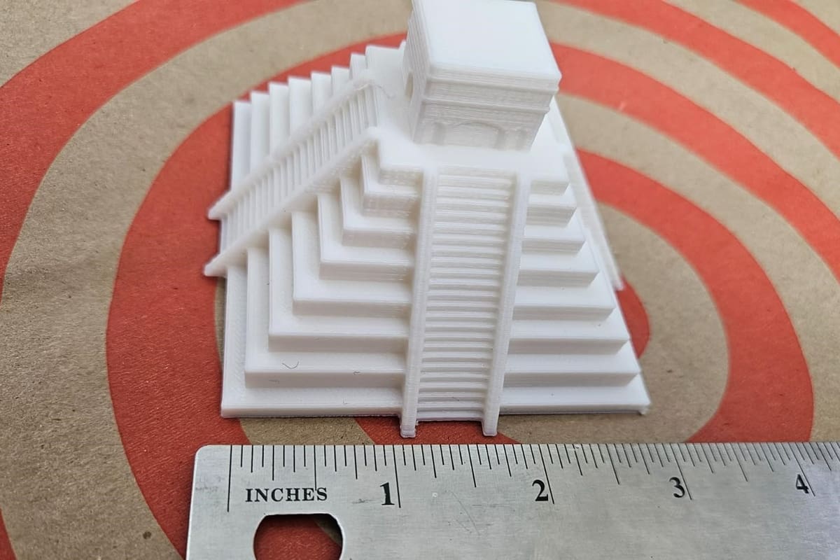 Print a Mayan temple or whatever you want fast, thanks to PolySonic