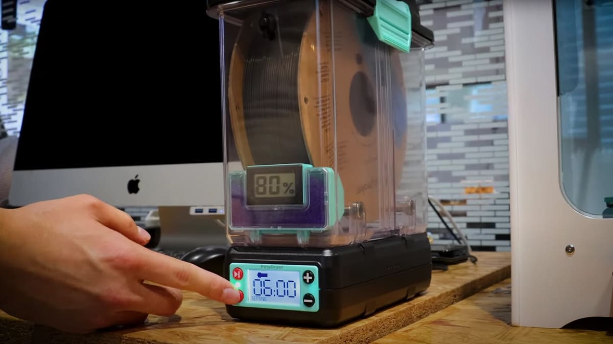 Dry before your print or keep drying while you print