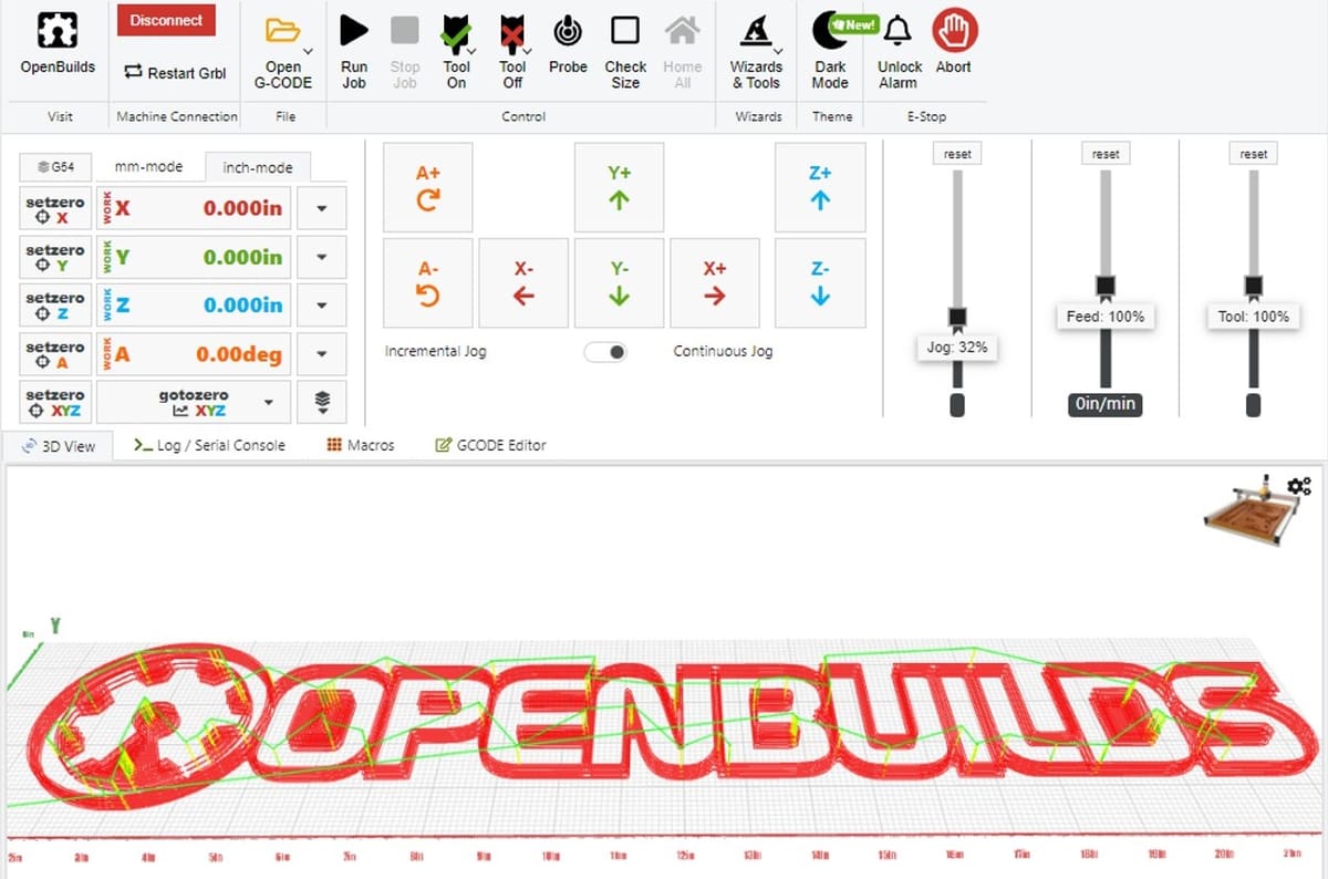 Foto de: OpenBuilds Control