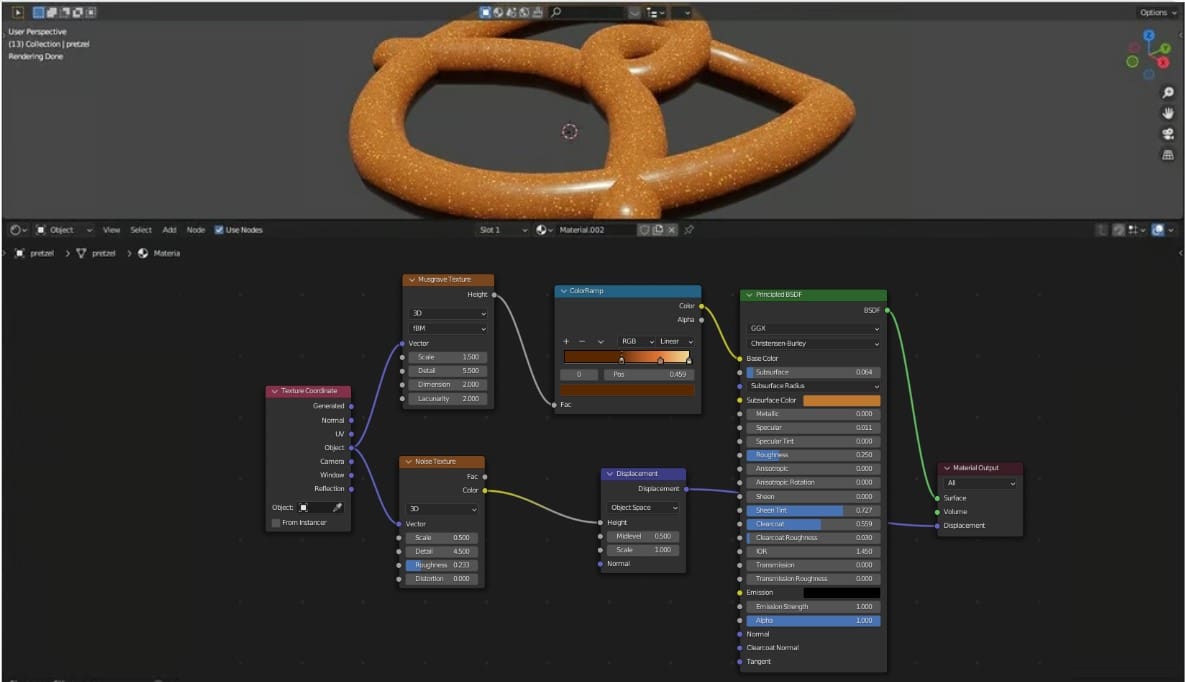 Image of: Part 4: Using a Noise Texture Node