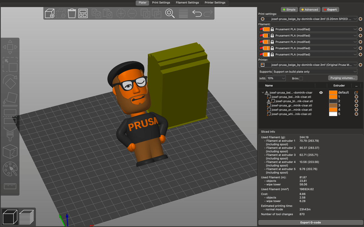 Foto de Slicer 3D / Fatiador 3D para impressora 3D: PrusaSlicer