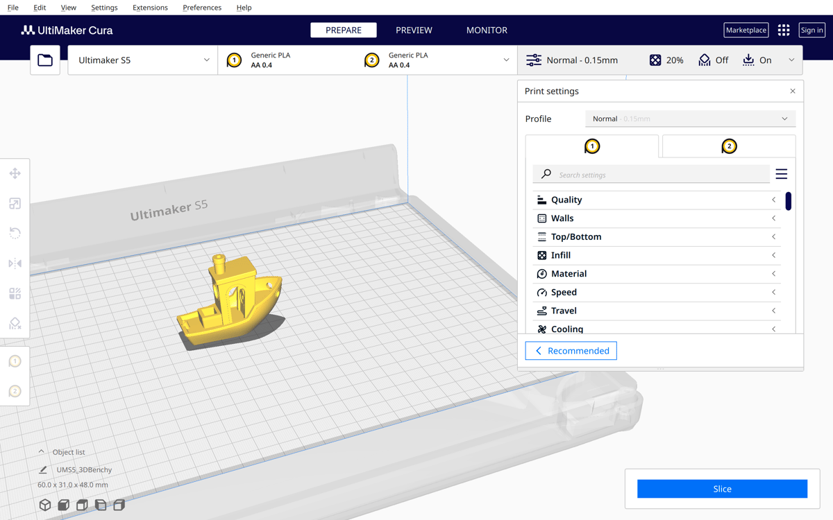 Foto de Slicer 3D / Fatiador 3D para impressora 3D: Cura