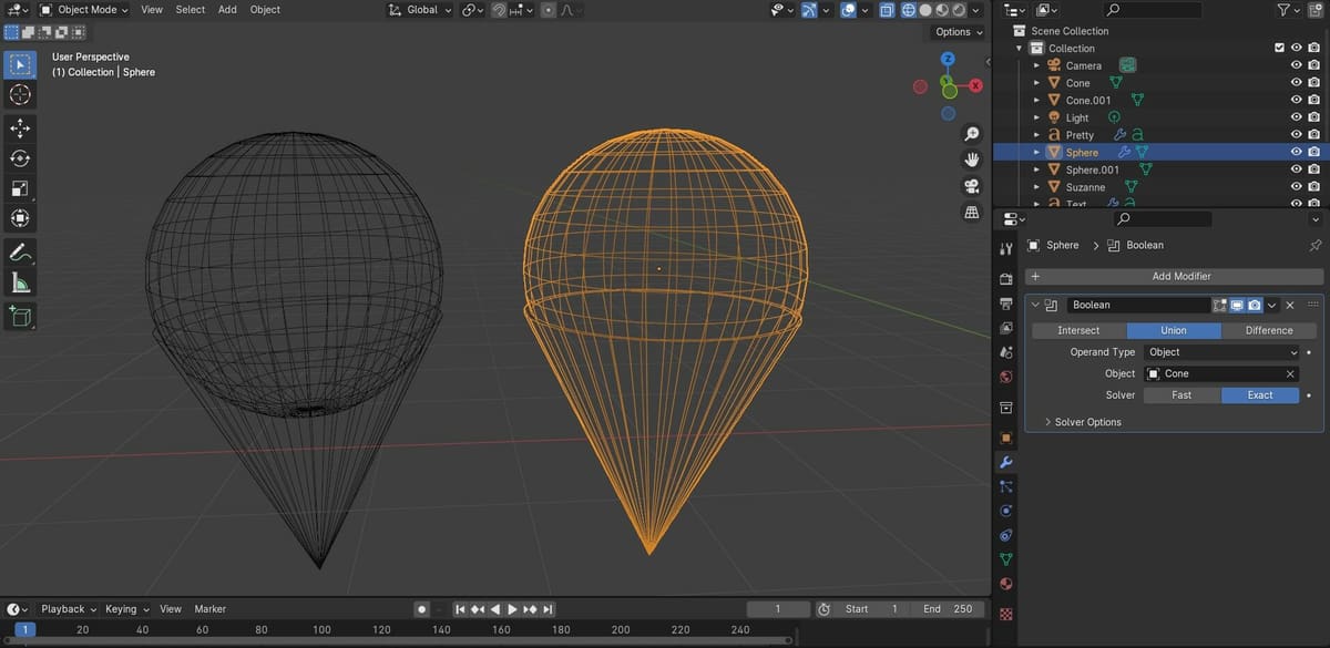 Image of: Boolean Modifier