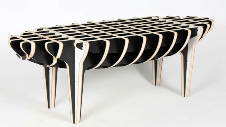 This coffee table belongs in every bacon lover's home