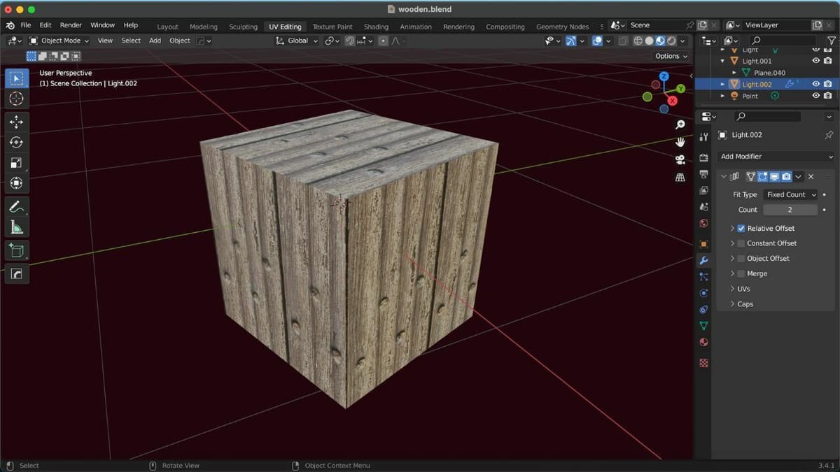 Don't forget to turn on the material preview