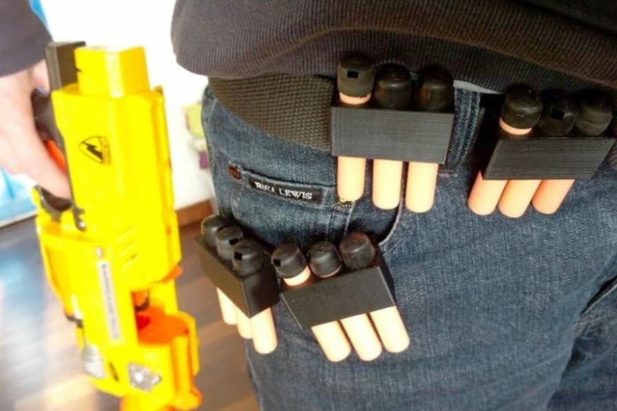 You can keep printing this attachment until your belt is full