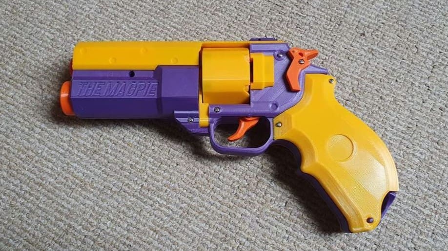 This is one snazzy blaster
