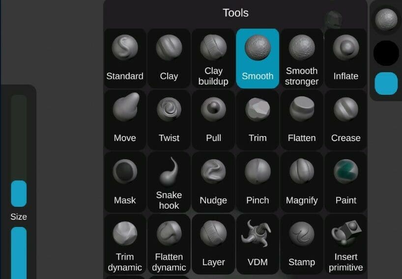 Other apps, such as Sculpt+, have more mesh editing tools