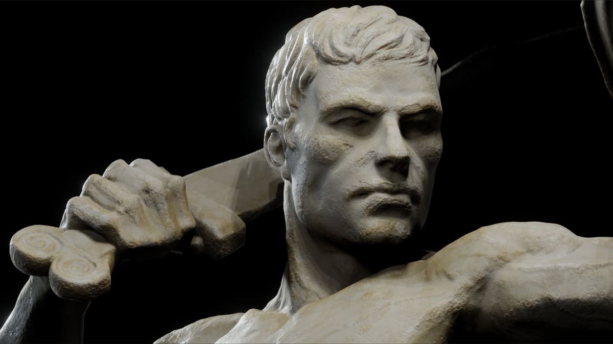 Sculpting in Blender with the QuickTools add-on can yield impressive results