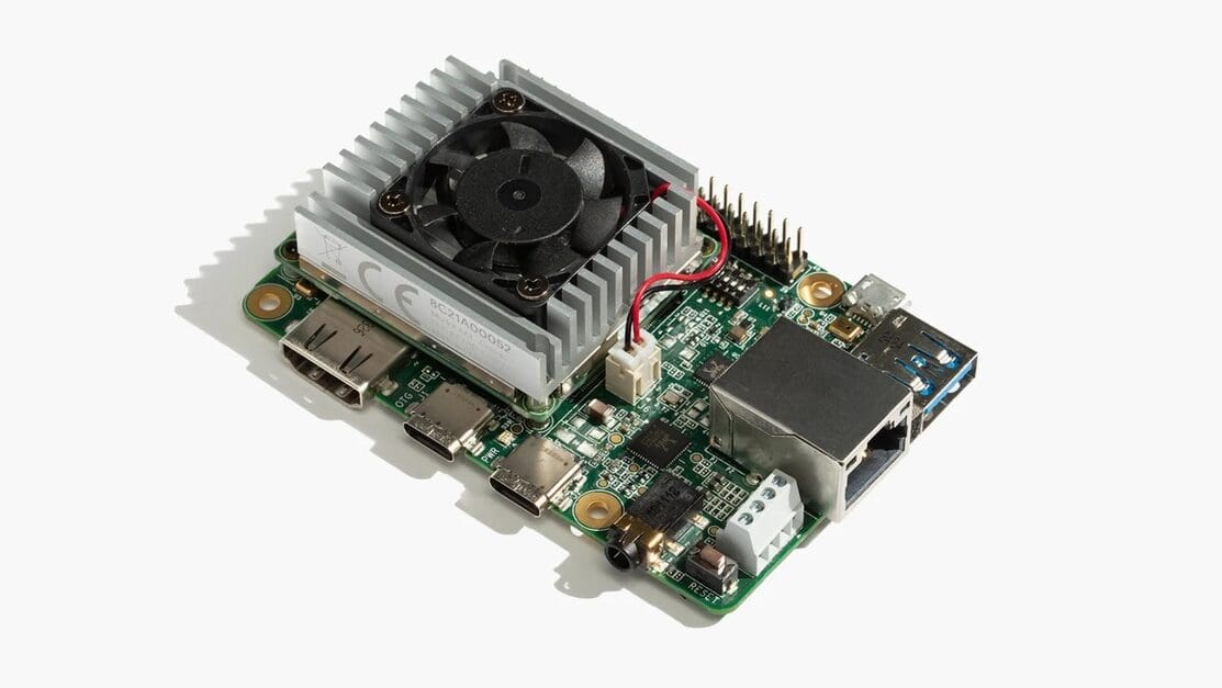 A low cost SBC for Machine Learning and google applications.