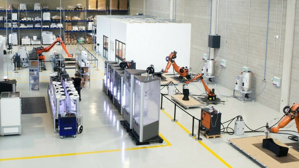 3D printing farms can also make large-scale parts