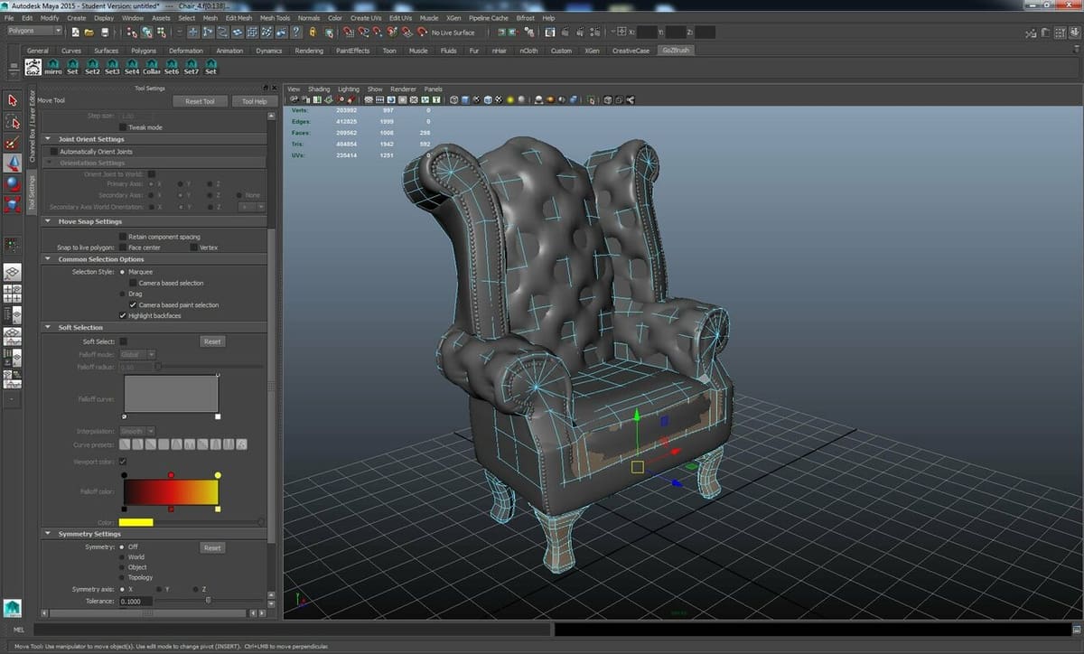A lot of information going on in one model