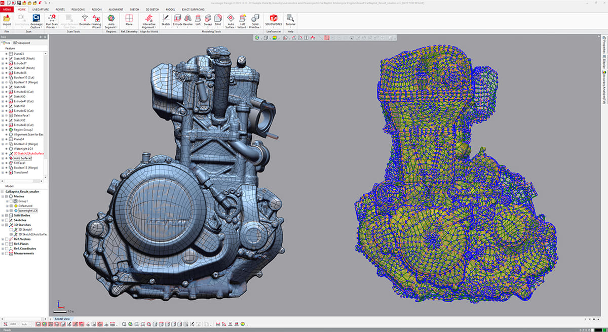 Image of Reverse Engineering Parts With 3D Scanners: Geomagic Design X