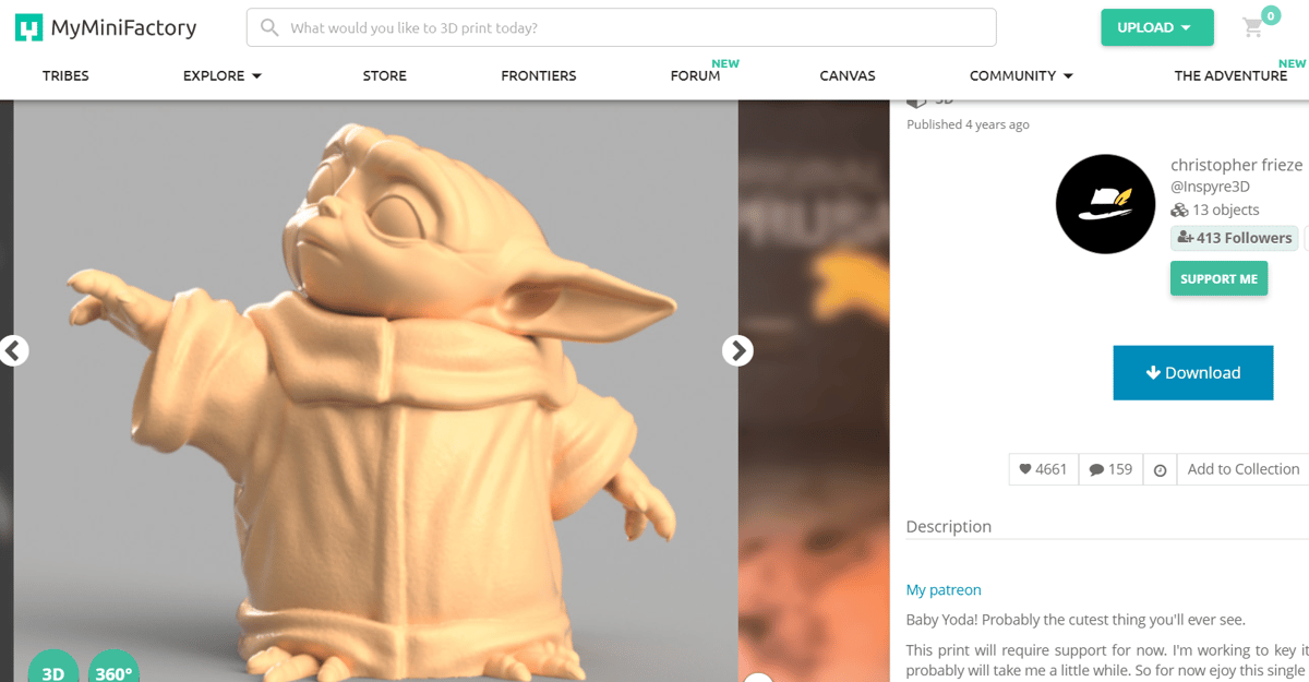 Image of: MyMiniFactory
