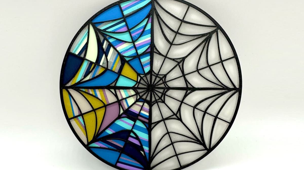 Image of: 10. Stained Glass Window