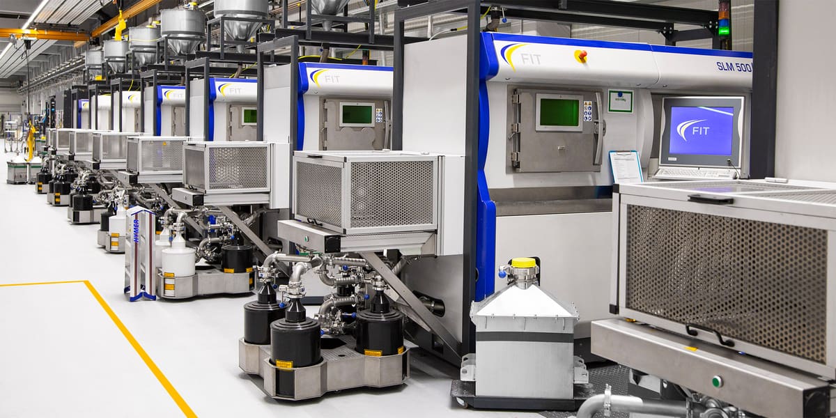 Image of Aluminium 3D Printing Services: FIT AG