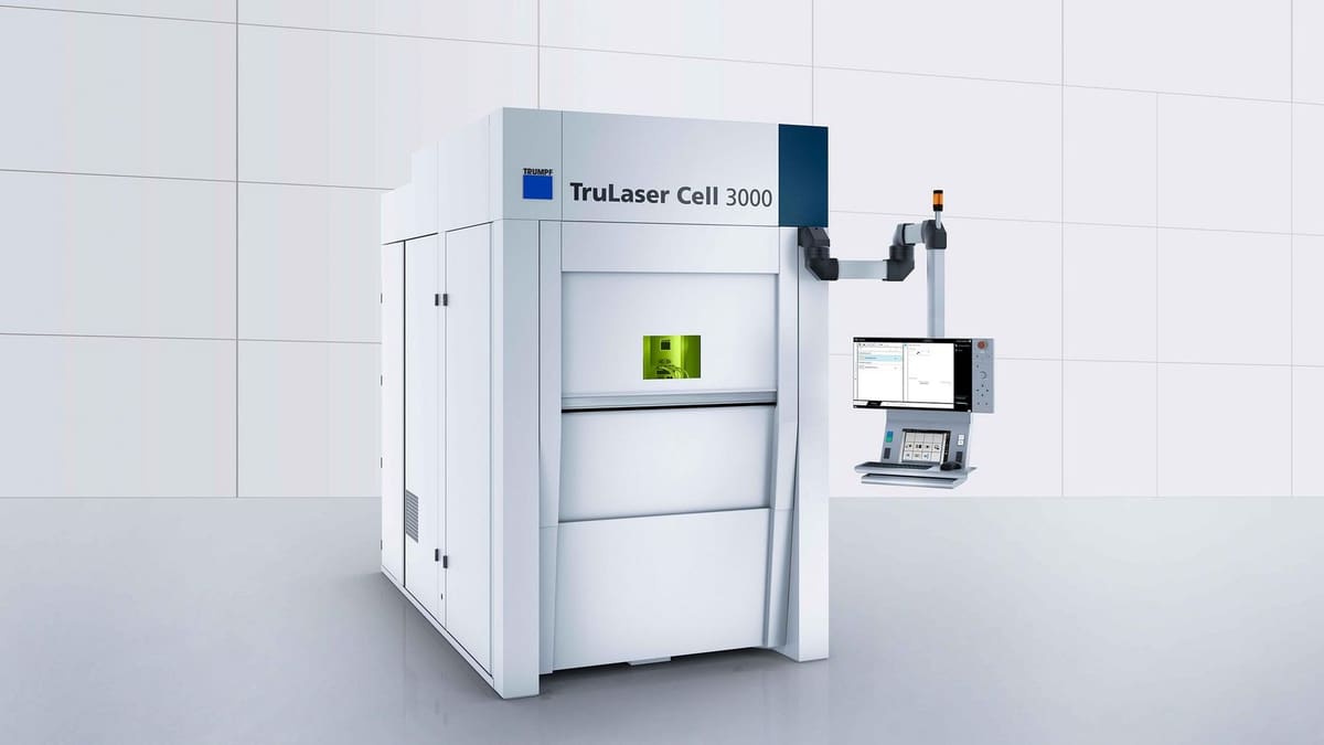 Image of Directed Energy Deposition (DED) Metal 3D Printing: Trumpf TruLaser Cell 3000