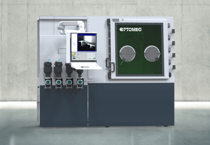 Image of Directed Energy Deposition (DED) Metal 3D Printing: Optomec CS250