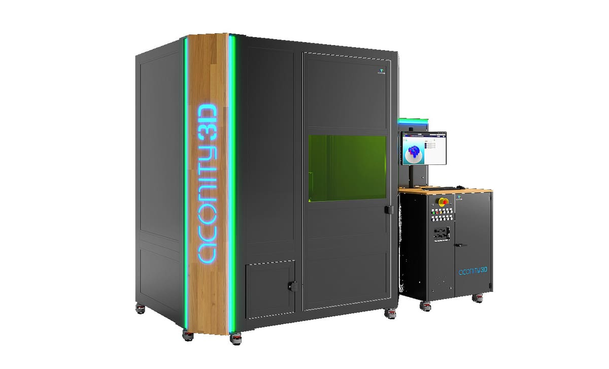 Image of Directed Energy Deposition (DED) Metal 3D Printing: Aconity 3DMetalWire