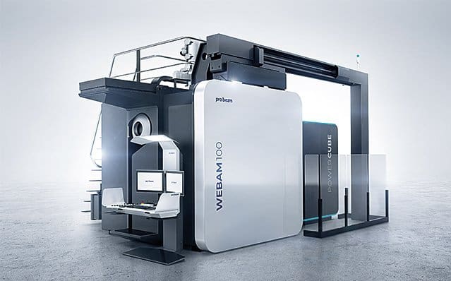 Image of Directed Energy Deposition (DED) Metal 3D Printing: Pro Beam PB WEBAM 100