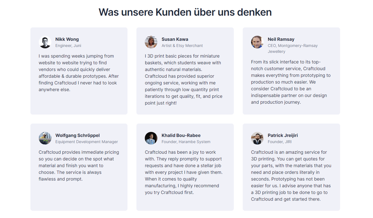 Bild von Craftcloud 3D-Druck-Service / 3D-Druck-Marktplatz: Ist Craftcloud das Richtige für Sie?