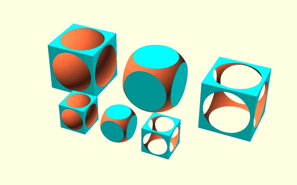 Use parametric calculations to ensure the spatial relationship between shapes is maintained