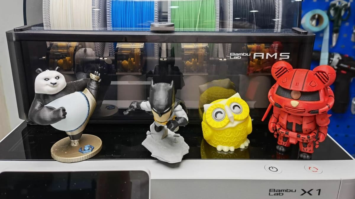 The AMS is great – as long as you're not printing TPU