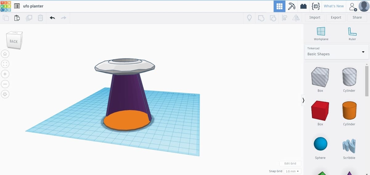 Intuitive modeling makes printable models