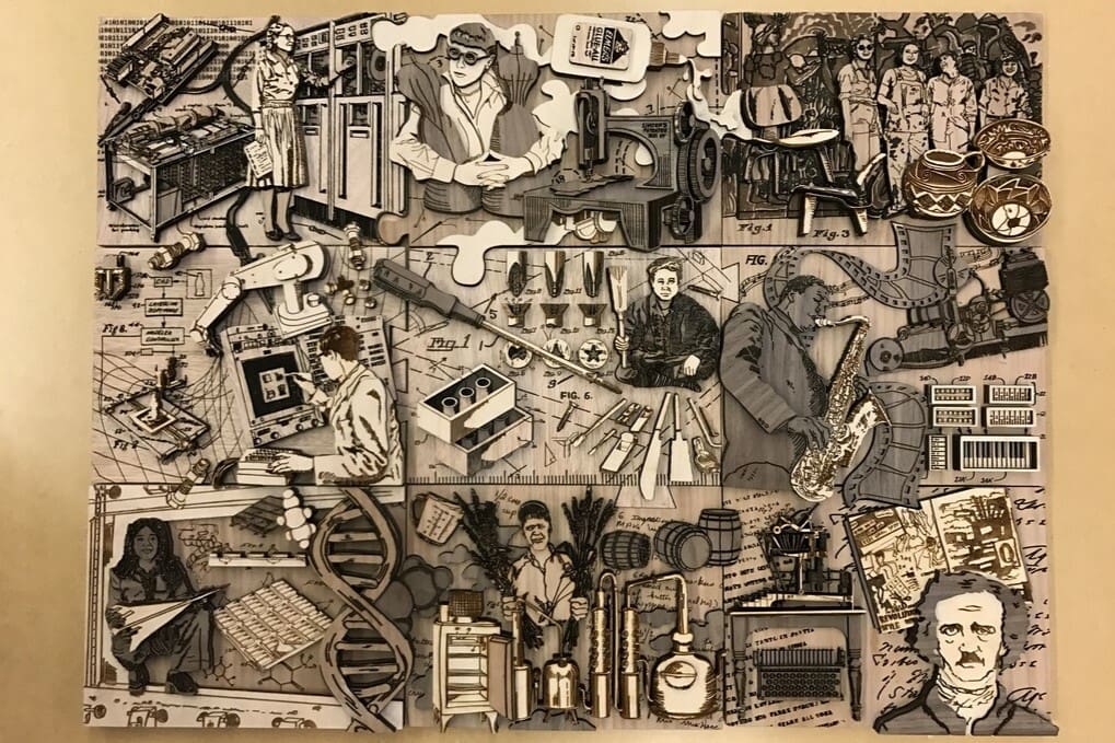 Stretch your creativity with a laser cutter
