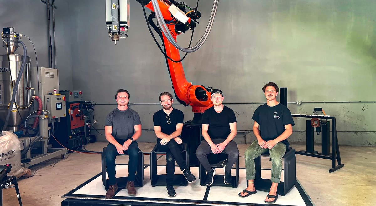 Image of Robotic Arm 3D Printing / Robotic Additive Manufacturing (RAM): KUKA