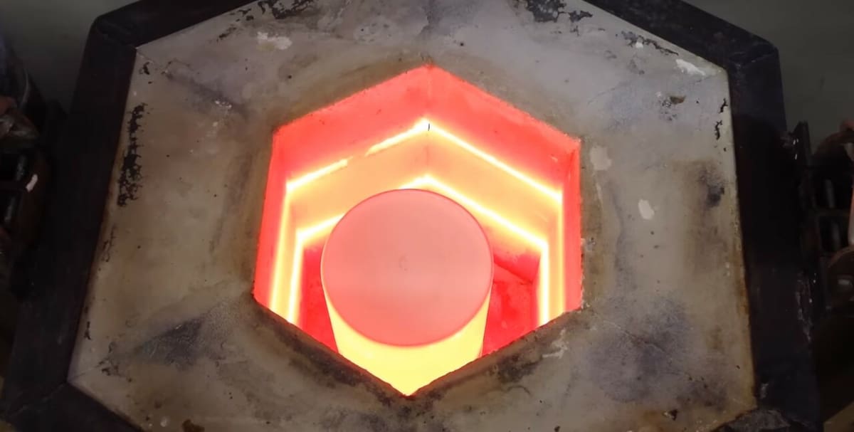 The plaster and furnance should be red hot for an effective burnout