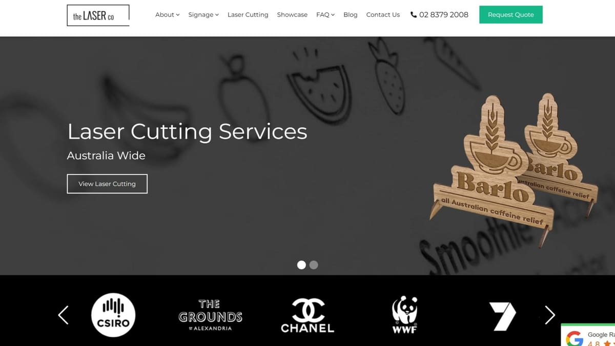 Image of: 4. The Laser Co