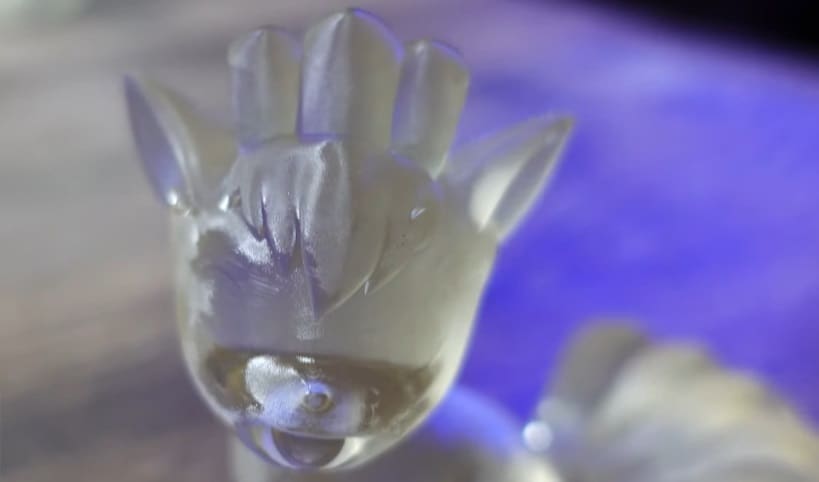 This beautiful Vulpix was printed with Plant-Based UV Resin