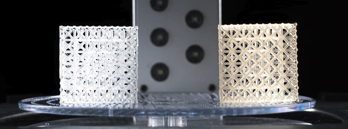 Anycubic's High Clear Resin on the left versus the other guys on the right