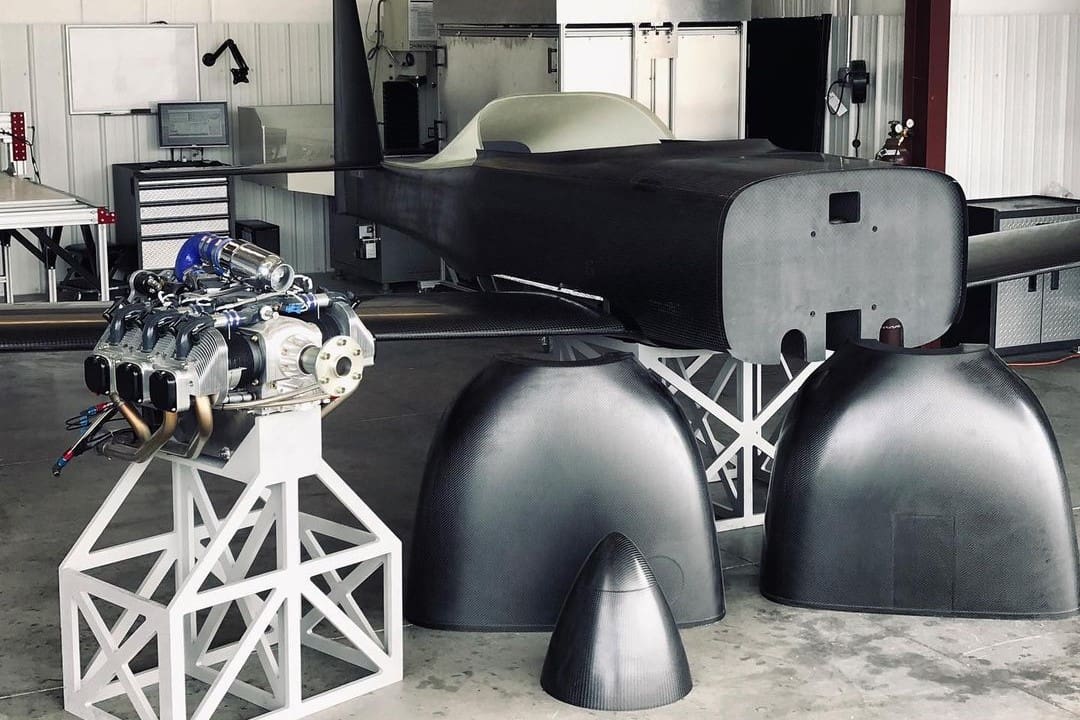 DarkAero engaged Xometry to produce parts for their novel aircraft design