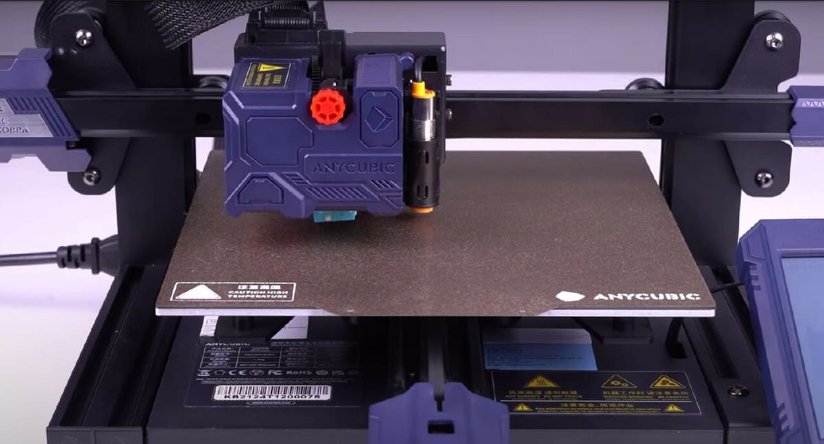25-point automatic bed leveling on the Kobra