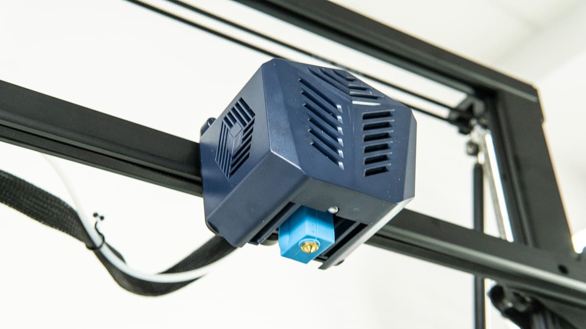 Extrusion setup on the Kobra