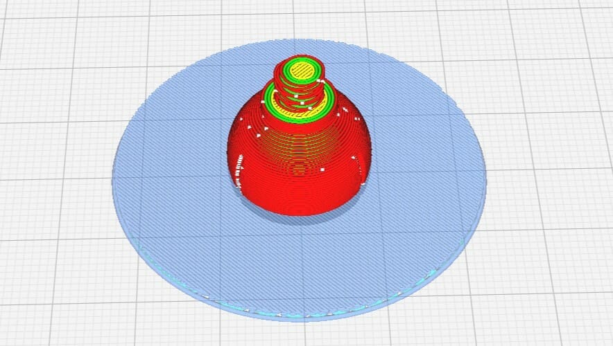 Poor adhesion? Print above the build plate using a raft