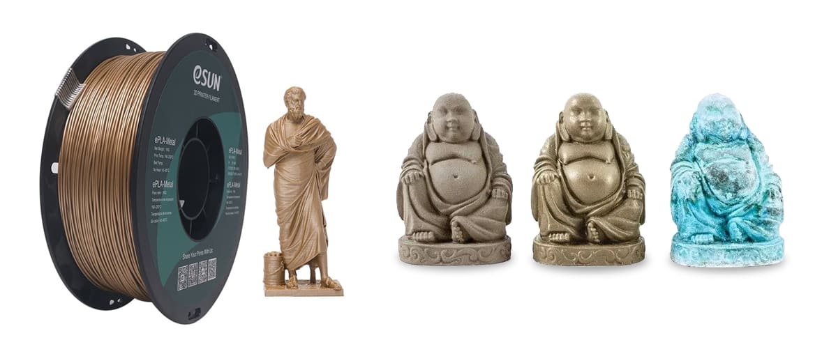 Image of 3D Printing Materials Guide: Metallic Appearance