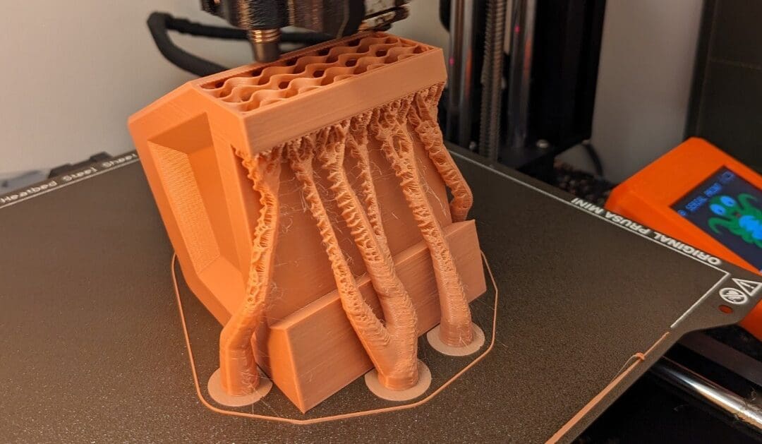 Avoid supports touching your model in two places using Tree supports