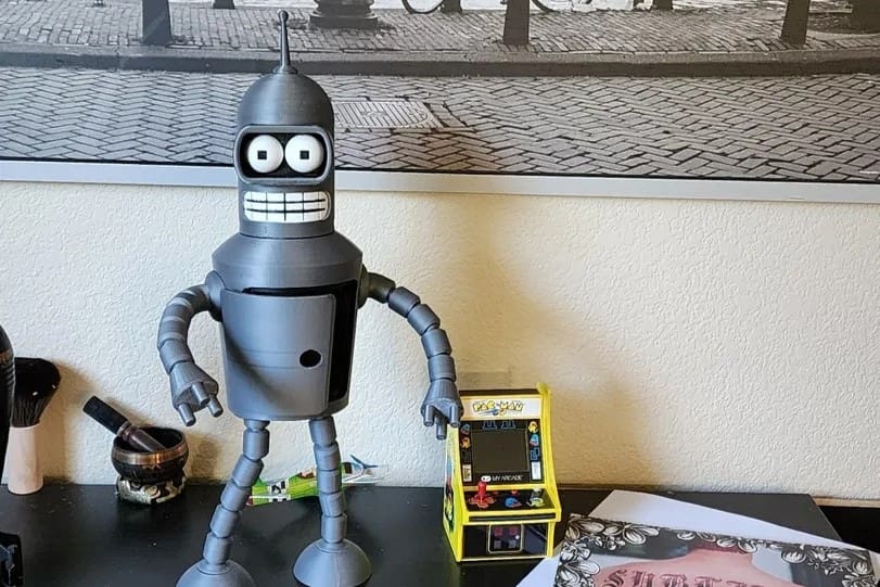 Make Bender happy by inserting some liquor
