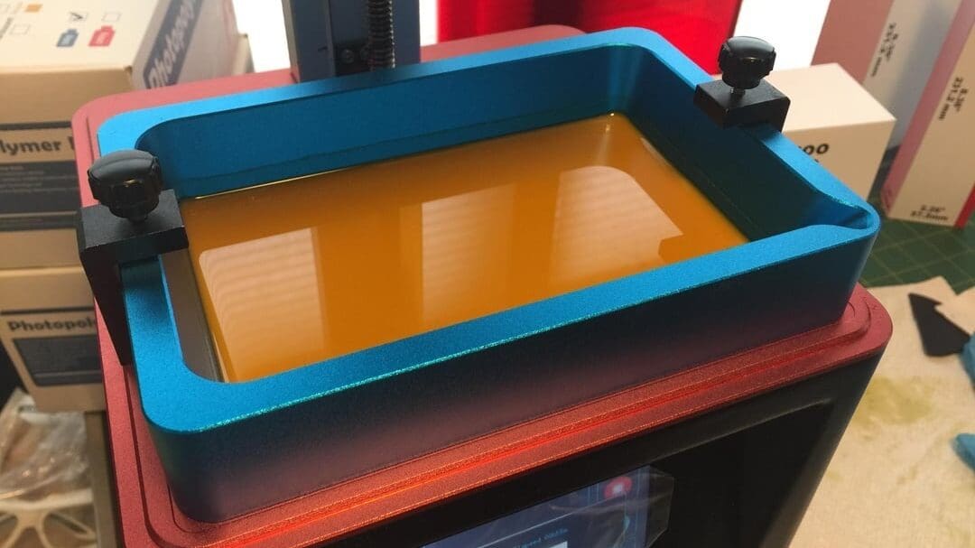 Without a resin vat there would be no printer
