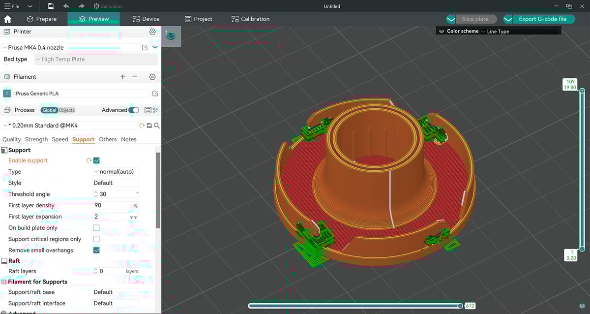 Imagen de Mejor programa para impresora 3D: OrcaSlicer