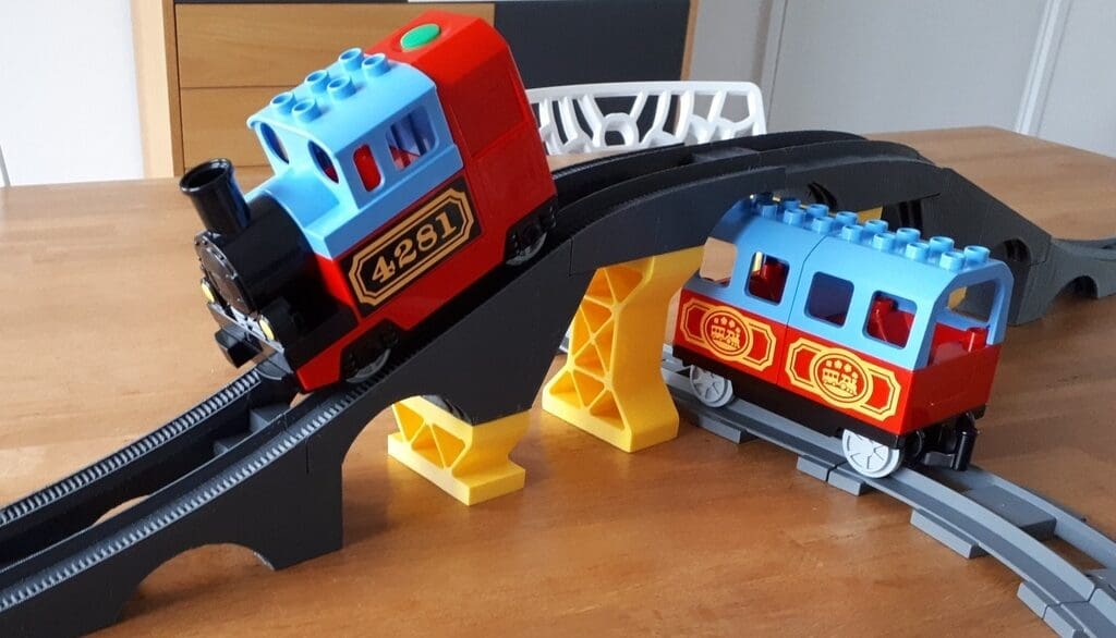 For trains on elevated terrain!