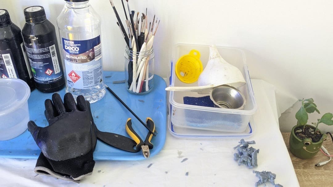 Sometimes, you'll also have to clean your cleaning tools