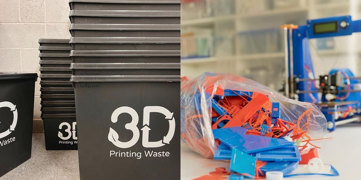 Image of 3D Print Recycling Services – The Ultimate Guide: 3D Printing Waste