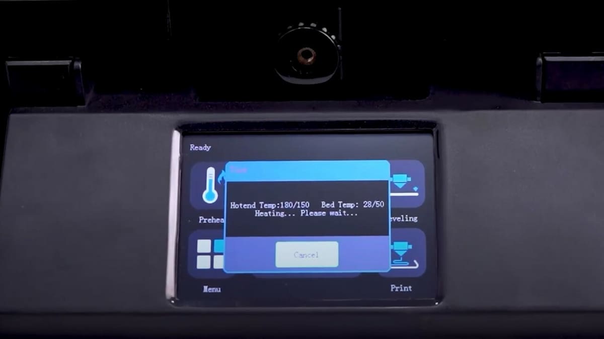 The UI and touch screens of both printers are clear and easy to use