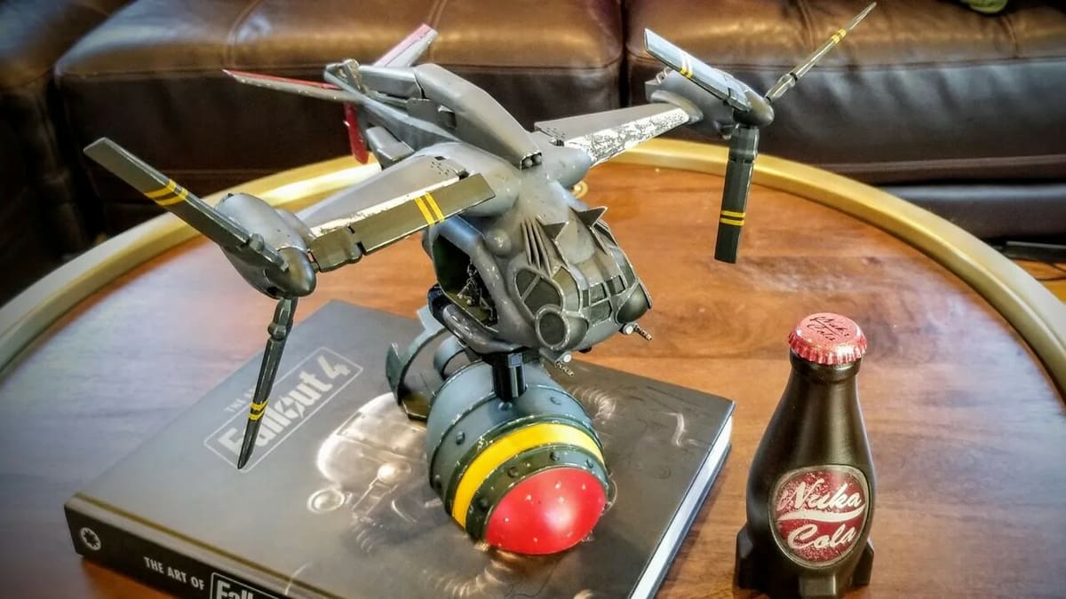 Vertibird VB-01: The most radical air taxi of the post-apocalypse!
